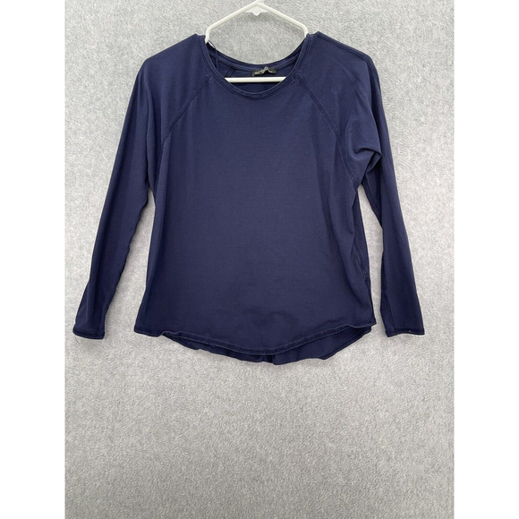 Zara Tops - ZARA W&B Collection Dark Blue Thin Long sleeve Size Medium Paneled Blouse